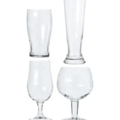 Bierglazen - 4 soorten - proefglazen set - glas
