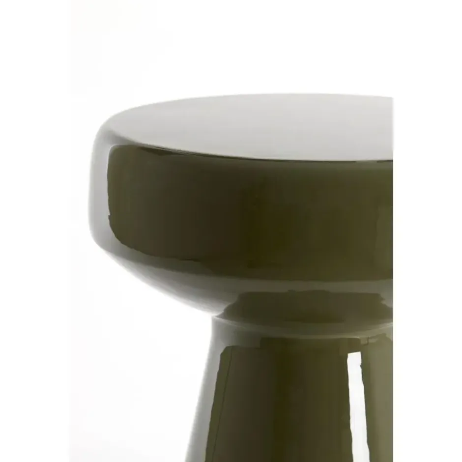 Bijzettafel Dakwa - Groen - Ø38cm