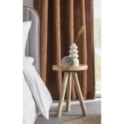 Bijzettafel Damon - naturel - 50xØ35 cm