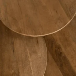Bijzettafel Mokka - Lichtbruin Ø50cm