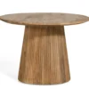 Bijzettafel Mokka - Lichtbruin Ø60cm