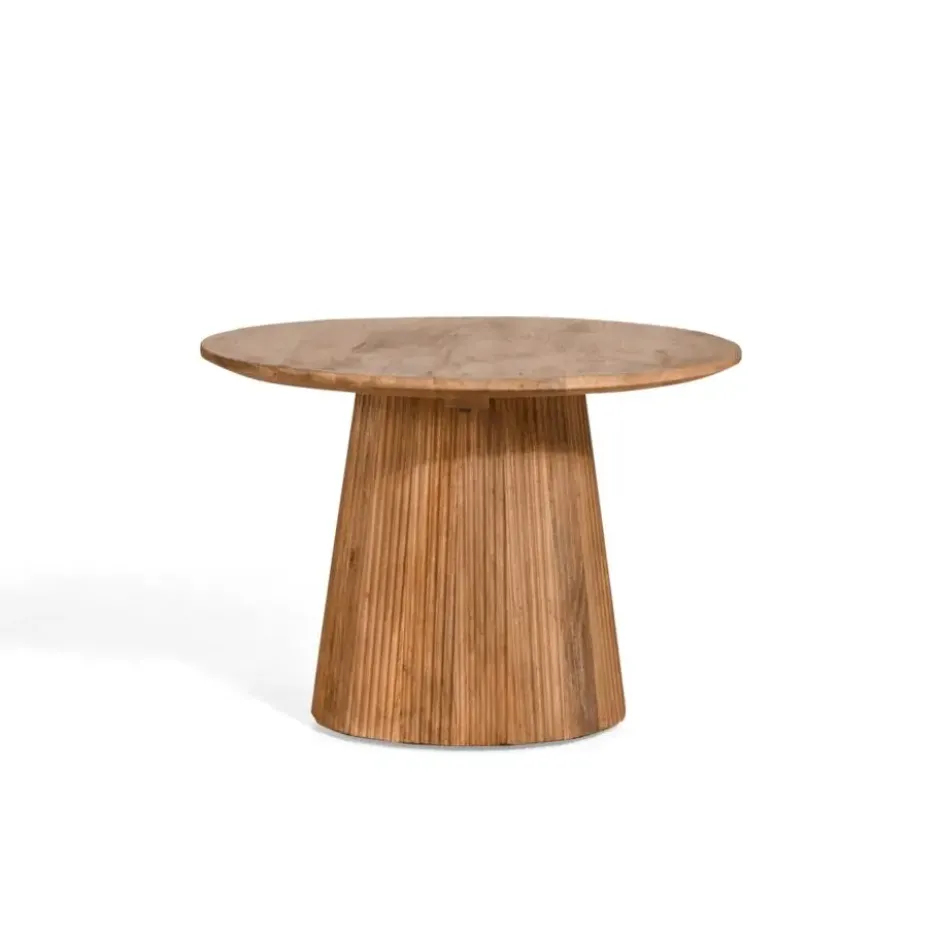 Bijzettafel Mokka - Lichtbruin Ø60cm