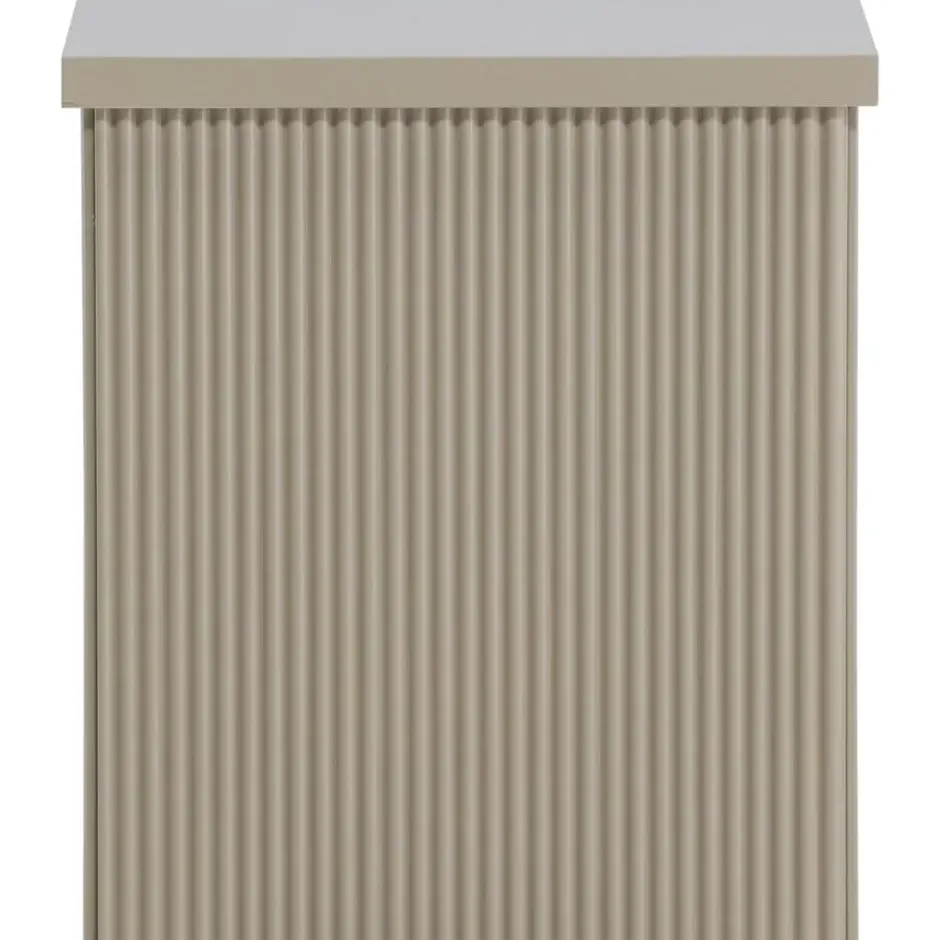 Bijzettafel Vierkant - Beige MDF - 40x40x45cm - Lenox