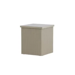 Bijzettafel Vierkant - Beige MDF - 40x40x45cm - Lenox