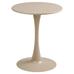 Bistrotafel Rond - Taupe Metaal - Ø60x72cm - Meira