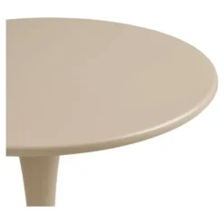 Bistrotafel Rond - Taupe Metaal - Ø60x72cm - Meira