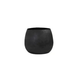 Bloempot Genolu - Zwart - Ø50+Ø38,5cm