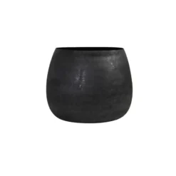 Bloempot Genolu - Zwart - Ø50+Ø38,5cm