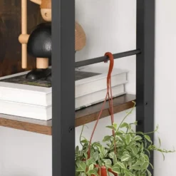 Bobbel Home - Boekenkast - 5 Planken - Hout - Bruin