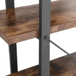 Bobbel Home - Boekenrek - Hout/Metaal - Bruin