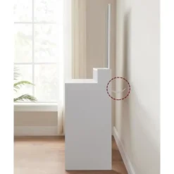 Bobbel Home - Kaptafel met spiegel 2 lades & 3 open vakken