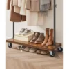 Bobbel Home Kledingrek Metaal - Zwart en bruin