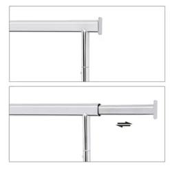 Bobbel Home - Kledingrek Met Uitschuifbare Kledingstang