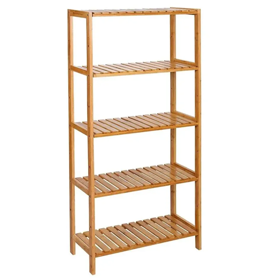Bobbel Home - Opbergrek- Bamboe - 5 Planken