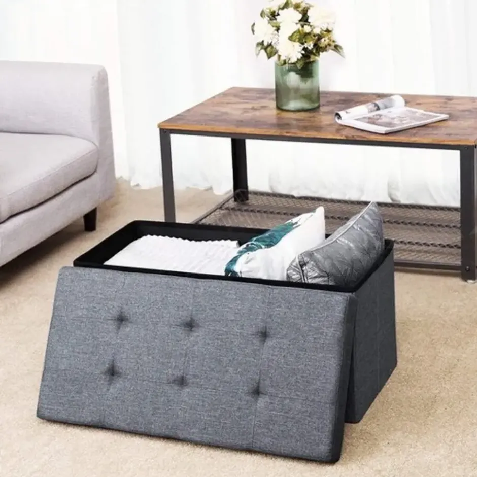 Bobbel Home opvouwbare zitbank lichtgrijs