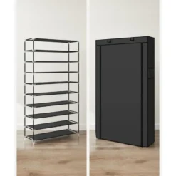 Bobbel Home Schoenenkast Met 3 Laags Open Schoenenrek