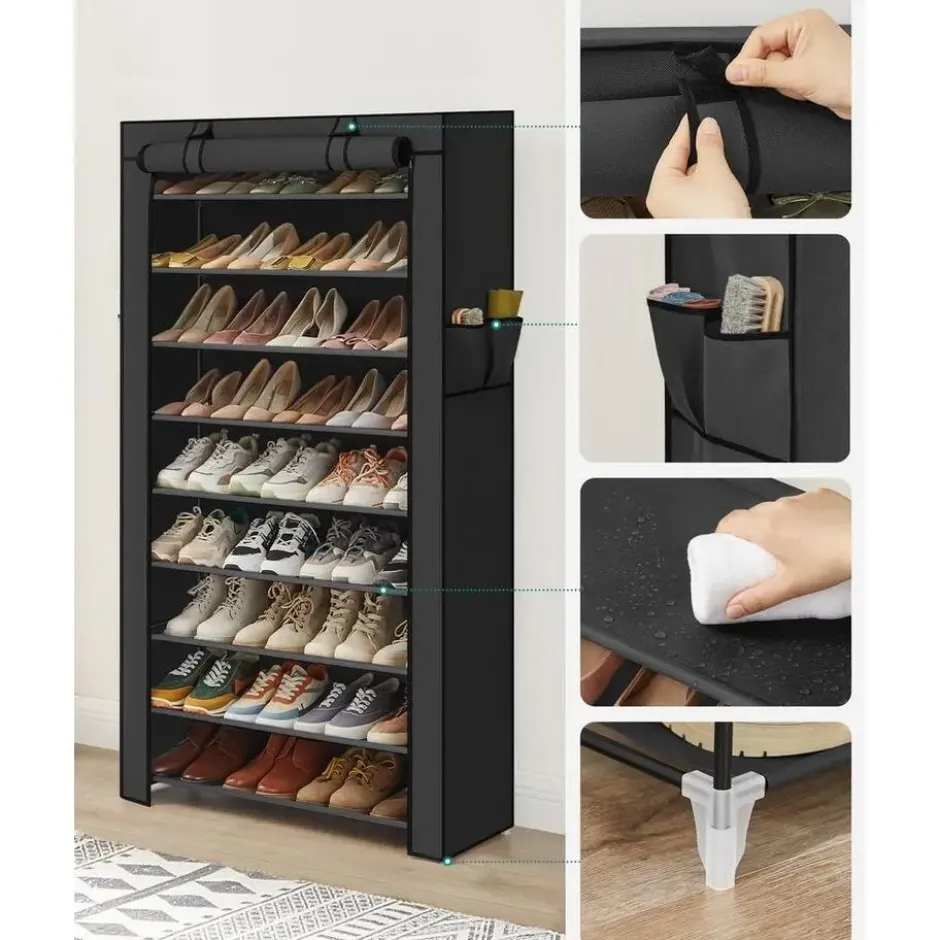 Bobbel Home Schoenenkast Met 3 Laags Open Schoenenrek