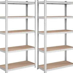 Bobbel Home Stellingkasten Set van 2 Zilver
