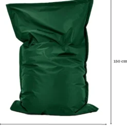 Bobbel Home - Zitzak Roma - Ruime zitzakken - Kussen - Nylon - 100x150cm - Voor