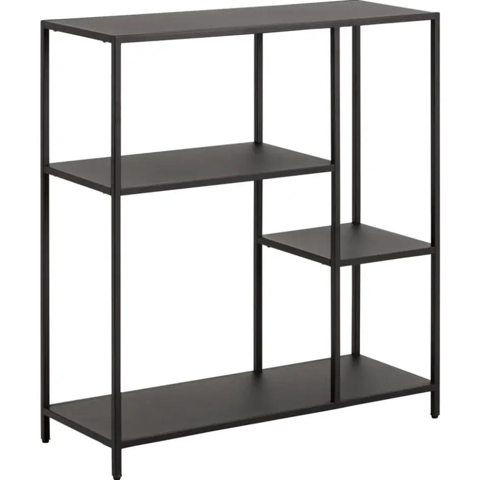 Boekenkast Jaxx - zwart - 86x79,5x30 cm