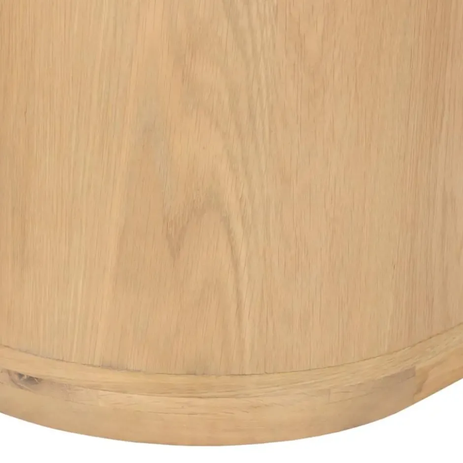Boekenkast Naturel Eikenfineer - 145x40x220cm - Novero