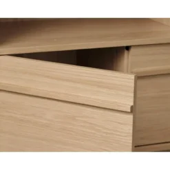 Boekenkast Ponza Naturel Eiken 140cmGiga Living