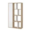 Boekenkast Wit Hoogglans - 89x34x157cm - Maze
