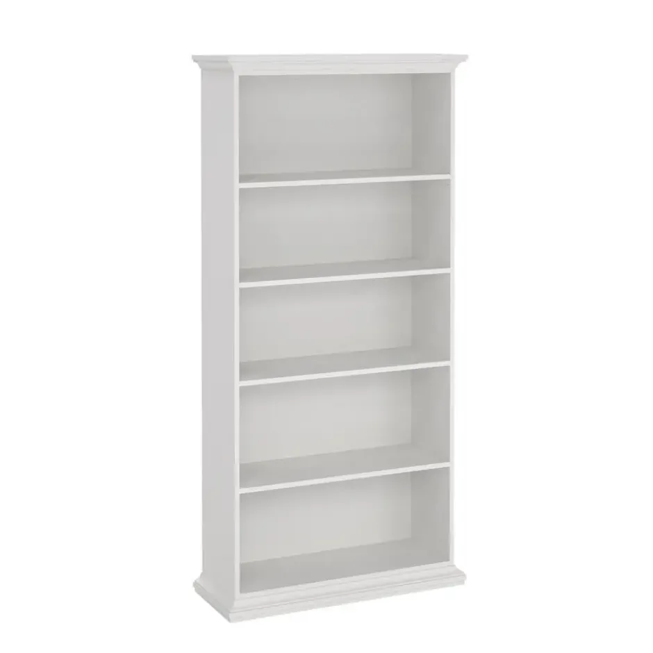 Boekenkast Wit - 100x200x35cm - Paris