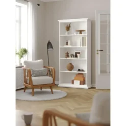 Boekenkast Wit - 100x200x35cm - Paris