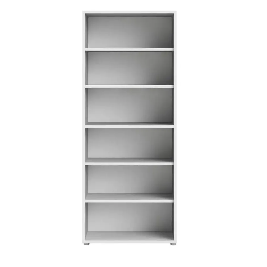 Boekenkast Wit - 90x40x220cm - Prima