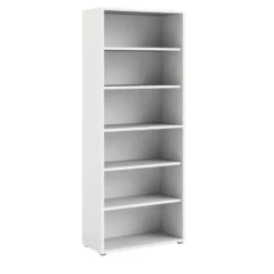 Boekenkast Wit - 90x40x220cm - Prima