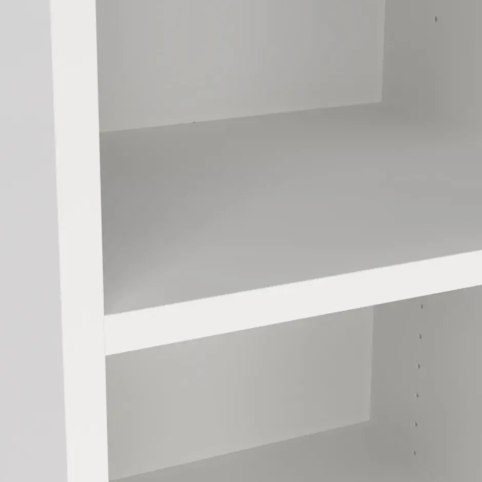 Boekenkast Wit - 50x45x205cm - Prima