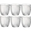 Bormioli Rocco Drinkglazen - 6x stuks - transparant - 290 ml