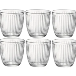 Bormioli Rocco Drinkglazen - 6x stuks - transparant - 290 ml
