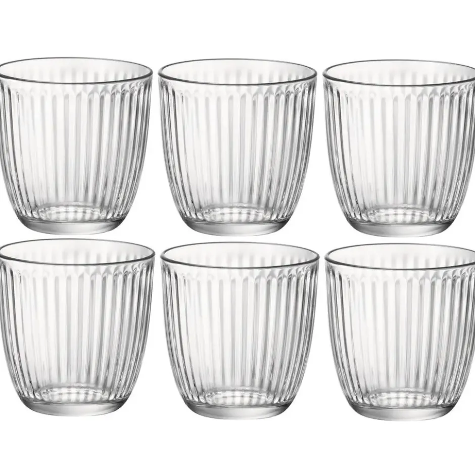Bormioli Rocco Drinkglazen - 6x stuks - transparant - 290 ml