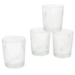 Bormioli Whiskyglazen - 4x stuks - 400 ml - glas - drinkglazen