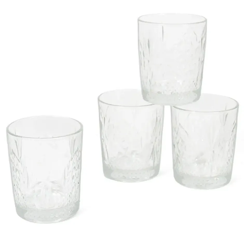 Bormioli Whiskyglazen - 4x stuks - 400 ml - glas - drinkglazen