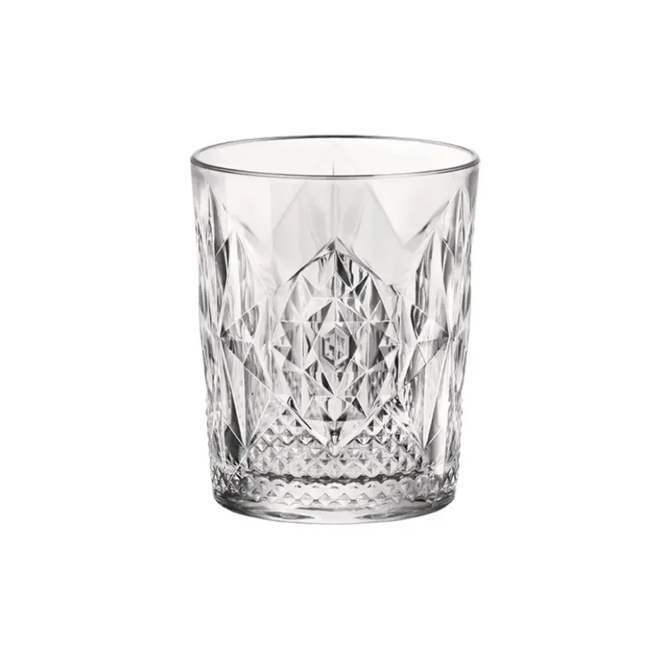 Bormioli Whiskyglazen - 4x stuks - 400 ml - glas - drinkglazen