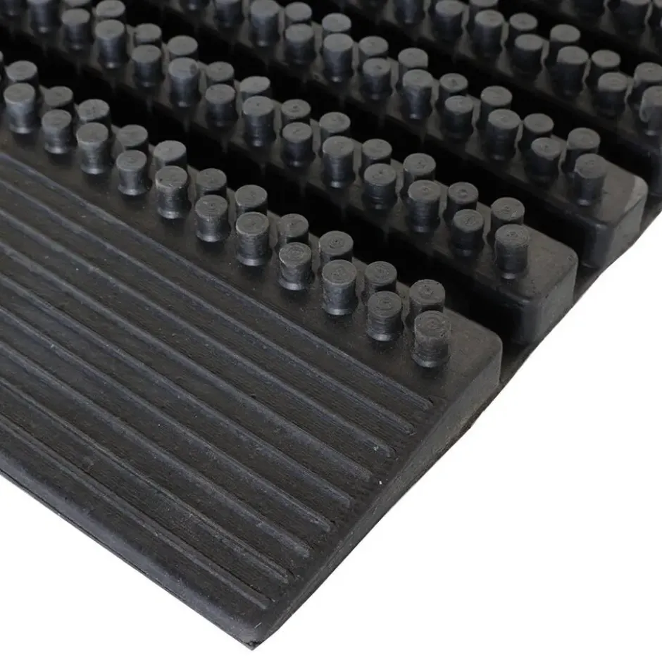 Borstelmat - Rubber - 61,5x91,5cm