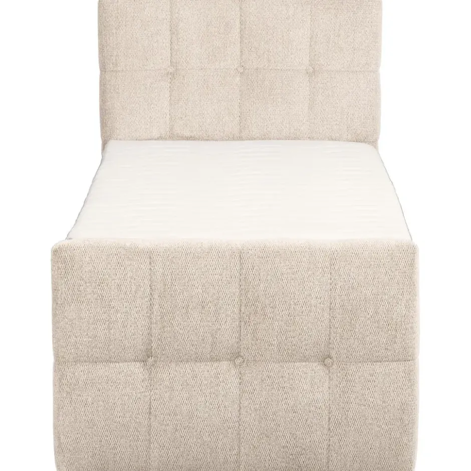 Boxcombinatie met opbergruimte Malmo - ecru - 90x200 cm