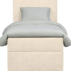 Boxcombinatie met opbergruimte Orebro 4-delig - beige - 90x200 cm
