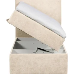 Boxcombinatie met opbergruimte Orebro 4-delig - beige - 90x200 cm