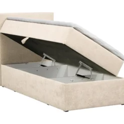 Boxcombinatie met opbergruimte Orebro 4-delig - beige - 90x200 cm