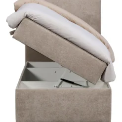 Boxcombinatie met opbergruimte Orebro 4-delig - greige - 90x200 cm