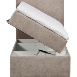 Boxcombinatie met opbergruimte Orebro 4-delig - greige - 90x200 cm