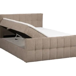 Boxcombinatie met opbergruimte Malmo - taupe - 160x200 cm
