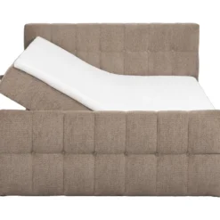 Boxcombinatie met opbergruimte Malmo - taupe - 160x200 cm