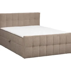 Boxcombinatie met opbergruimte Malmo - taupe - 160x200 cm