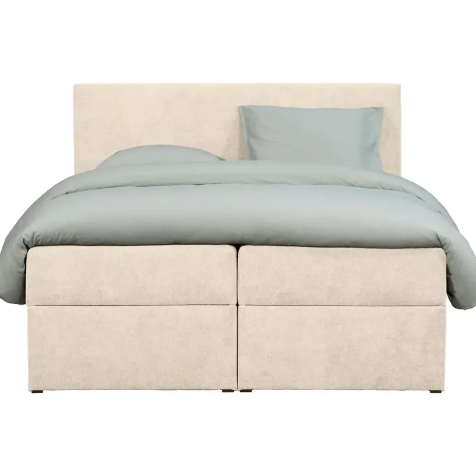 Boxcombinatie met opbergruimte Orebro 6-delig - beige - 160x200 cm