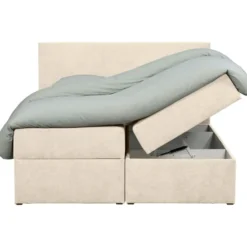 Boxcombinatie met opbergruimte Orebro 6-delig - beige - 160x200 cm